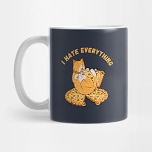 I Ate Everything - Cat Eating Pizza Mug